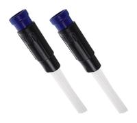 GALPADA 2 Pièces Brosse de Nettoyage pour Aspirateur 32mm Design à Tubes Multiples, Poils Doubles, Plastique Solide, Fixation Rapide pour Bureau et Mobilier