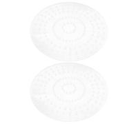 GALPADA 2 Pièces Cadre Rond en Acrylique Transparent Pré-percé pour Couronne de Noël, Support DIY Résistant et Léger, pour Décoration Festive et Créations Personnalisées