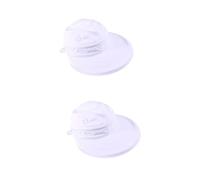 GALPADA 2 Pièces Chapeau à Visière Compressible Casquette De Plage D'été Chapeau Large Pliable La x pour Les Femmes Anti UV Blanche D'été Protection Solaire Manquer