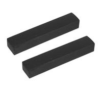 GALPADA 2 Pièces Chinese Calligraphy Paperweight Wooden Brush Holder Multifunctional Rustic Desk Accessory For Painting And Writing