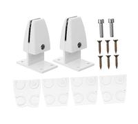 GALPADA 2 pièces Clips de Séparation de Bureau Alliage Aluminium Support Stable pour Écran Vertical pour Bureau et Espace de Travail Couleur Aléatoire Couleur Aléatoire