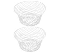 GALPADA 2 Pièces Cloche de Protection Dôme Grillagé en Fer Blanc Plantes | Semis et Tomates, Usage en Pot Jardin, Ventilation Efficace et Exposition au Soleil