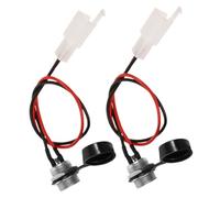 GALPADA 2 pièces Connecteur de Port de Charge pour Trottinette Électrique Câble de Remplacement Facile à Installer Accessoire Pratique pour Électrique Lot