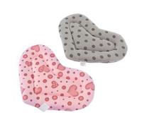 GALPADA 2 pièces Coussin Chaud pour Hamster Coton Premium Tapis Douillet pour Cage Rongeur Nid Confortable pour Lapin et Cochon Dinde Matelas et Accessoire Hiver pour Petit Animal