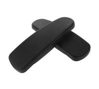 GALPADA 2 Pièces Coussin D'accoudoir de Chaise de Bureau de Remplacement | Fixation Coulissante Antidérapante, Soutien du Coude, Surface Texturée, pour Mobilier de Bureau et Sièges Gaming