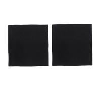 GALPADA 2 Pièces Coussin de Filtre D'aquarium en Coton Biochimique Noir | Filtration et Décomposition des Impuretés, Forte Perméabilité à L'eau, pour Eau Douce et Eau Salée