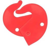 GALPADA 2 pièces Crochet Faitage Échelle Aluminium Robuste Supports Stabilisateurs pour Échelle Télescopique Charge Élevée Accessoires Sécurité Toiture Lot