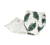 GALPADA 2 pièces Culottes Dapprentissage Garçon Fille Coton Absorbantes et Lavables Sous Vêtements Confortables pour Garçon et Fille