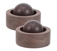 GALPADA 2 Pièces Diffuseur D’aromathérapie en Bois Grain, Cylindrique,