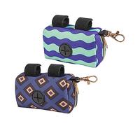 GALPADA 2 pièces Distributeur Portable Sacs à Couches Organiseur et Pratique pour Voyage Cadeau Naissance Rangement Poubelle Change Puériculture