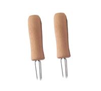 GALPADA 2 pièces Extension pour Rouleau de Moxa avec Poignée Bois Aiguille Pointue pour Moxibustion Outil Compact et Portable Adapté à Tous Types