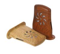 GALPADA 2 Pièces Humidificateur pour Guitare Portable Bois Naturel Contrôle Automatique Humidité pour Étui Protection Anti-fissure Instrument à Cordes