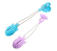 GALPADA 2 Pièces Interactif pour Chien Balle Friandise Ventouse