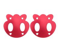 GALPADA 2 Pièces Joint de Protection Panda en Alliage D'aluminium Rouge | Accessoire Distinctif pour Skateurs Expérimentés, Protège le Truck et Planche, Freestyle et Park