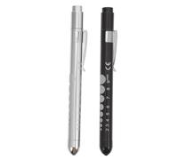 GALPADA 2 pièces LED Medical Pen Light Set Compact Pupil Checking Lamp Portable Penlight For Hospital And Clinic Use