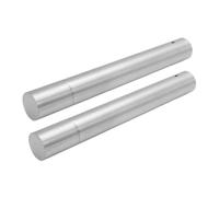 GALPADA 2 Pièces Lot de Rangement en Acier Inoxydable 40 Cm X 5 Cm pour Porte-brochettes à Kebab, Boîte de Rangement Portable pour Ustensiles de Barbecue, Accessoires la Cuisine Plein Air