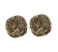 GALPADA 2 pièces Mâcher Naturel pour Lapin et Rongeurs Dherbe pour Molaires Friandise Saine pour Digestion et Activité Adapté Cochons Dinde Chinchillas Hamsters