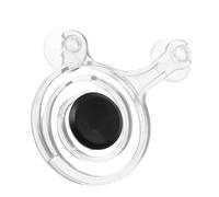 GALPADA 2 Pièces Opération de jeu Rod cellule Poignée mini joystick pour téléphone joystick mobile contrôleur de jeu mobile doigt bouton clé manette analogique blanche