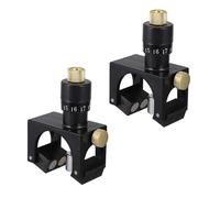 GALPADA 2 pièces Outil Alignement de Lame de Rabot Plat Magnétique Accessoire de Calibrage Précis pour Raboteuse Fixation Stable et Facile à Installer et Utiliser