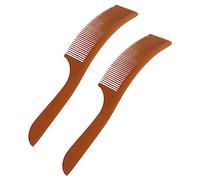 GALPADA 2 pièces Peignes Coiffure S Courbés Ultra-fins pour Coupe et Coiffage Professionnels Outils Barbier Polyvalents pour Salon et Usage Personnel