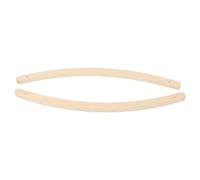 GALPADA 2 Pièces Pieds de Chaise à Bascule en Bois avec Patins Incurvés et Trous Pré-percés, Support Renforcé, Dimensions 81x3,6x2,5 Cm, pour Meubles et Chaises à Bascule Domestiques
