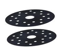GALPADA 2 pièces Plaque Conductrice de Chaleur Céramique et Acier Inoxydable Adaptateur pour Casseroles Plaques à Induction Lot de Résistant