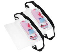 GALPADA 2 Pièces Pochette Étanche Téléphone, Support de Téléphone Étanche en Pvc, avec Ceinture Réglable, pour Natation et Plage
