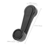 GALPADA 2 pièces Poignée de Manivelle pour Fenêtre de Voiture Installation Facile Compatible Arrière Manette de Commande Manuelle pour Levage Fonctionnement et Polyvalent