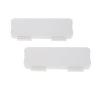GALPADA 2 Pièces Poignée Magnétique de Levage pour Stores Verticaux Blancs | Pièce de Rechange en Plastique, Intérieur Creux Intégré, Réglage Doux et Précis, Maison et Bureau