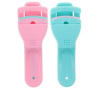 GALPADA 2 pièces Recourbe-cils Plastique avec Coussinets Caoutchouc Outil Maquillage Portable pour Femmes Léger et Facile à Transporter Kit Cils pour Look Charme Au Quotidien