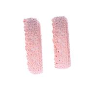 GALPADA 2 pièces Ruban Adhésif Dentelle Double Face DIY Lot de Ruban Décoratif Adhésif Rose pour Loisirs Créatifs Scrapbooking et Décoration Facile à Utiliser et Adapté à Divers Projets
