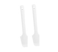 GALPADA 2 pièces Spatules Silicone Souples Ustensiles de Cuisine pour Pâte et Beurre Lissage Facile et Prise Main Confortable Accessoires Démoulage Pâtisserie