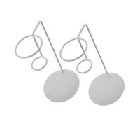 GALPADA 2 pièces Support à Glace Métal Porte Cornet Simple pour Cônes de Rack de Polyvalent pour Cônes Adapté pour Restaurants et Magasins