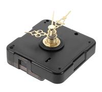 GALPADA 2 Sets de Mécanismes D'horlogerie Stables en Plastique Or, Mouvement Silencieux Non Déformable pour Remplacement ou Réparation D'horloge Murale