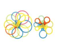 GALPADA 2 Sets Règle Circulaire en Plastique pour Fruits, Outil de Mesure Facile à Utiliser, Calibreur de Poire de 25 à 110 Mm, Classement des Fruits