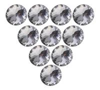 GALPADA 20 Boutons en Cristal pour Canapé et Tête de Lit, Punaises Décoratives pour Meubles, Finition Argentée Lilas, Accessoires Couture pour Ameublement, Lot de 20 Pièces