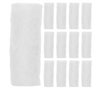 GALPADA 20 Pièces Bâtons D'allumage en Cire et Coton Portable pour Barbecue et Activités en Plein Air, Faciles à Enflammer, Couleur Blanc, pour Camping et Survie