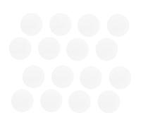 GALPADA 20 Pièces Filtre Adhésif Blanc en Polyester de 7,5cm pour Ventilation, la Croissance des Champignons Installation Facile pour Culture Substrat