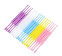 GALPADA 20 pièces Outil de Nettoyage Oreilles Curette Double Tête Antidérapante pour Élimination Cérumen Portable et Facile à Manipuler Accessoire Doux et Sécurisé pour Adultes