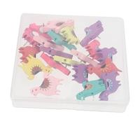 GALPADA 20 pièces Punaises Décoratives Bois Lama Épingles pour Tableau Liège Accessoire Mural Décoration Photo et Mémo Boîte de Rangement Incluse
