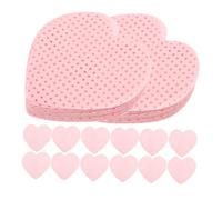 GALPADA 200 feuilles Lingettes de Nettoyage pour Ongles Coton Rose Cœur Éliminateur de Vernis à Ongles Lingettes Non Pelucheuses pour Soins des Pratiques et
