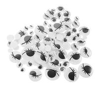 GALPADA 200 pièces Autocollants Yeux Autocollants Animaux pour Bricolage DIY Yeux Élastiques avec Cils pour Projets Créatifs et Activités Manuelles