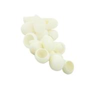 GALPADA 200 pièces Boules Naturelles de Soie Cocons Exfoliants Visage Réutilisables pour Soin Peau Blanche Nettoyage Profond et Élimination Points Noirs