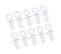 GALPADA 200 Pièces Capsules Transparentes pour Boules de Noël Accessoires Pendants Caps pour Décoration Sapin DIY Petites Embouts Solides et Compactes pour Ornements Suspendus