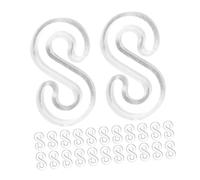 GALPADA 2000 Pièces Ensemble D Outils De Tissage des Clips Pinces à Tisser S Clips pour Métier à Tisser Bracelet Kit Élastiques pour Bracelet Fermoirs Transparent Plastique
