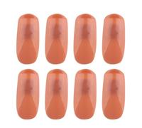GALPADA 200pièces Fake Nail Exercise Kit Artificial Fingernails for Nail Art Training and Practice Stickers for Salon and Home Use