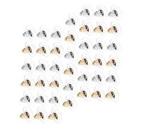 GALPADA 200pièces Fermoirs De Boucles Oreilles Pour Oreilles Tombantes Accessoires De Bijoux Sécurisés Diy Avec Bouchons Verrouillables