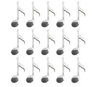 GALPADA 20pcs Charms en Alliage Argenté Forme Note de Musique pour Fabrication de Bijoux, Accessoires Créatifs Diy, Décoration Élégante pour Boucles D'oreilles