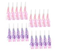 GALPADA 24 pièces Souffleurs Fête Colorés pour Garçon Fille Soufflets à Franges Sifflets Anniversaire et Événements Jouets Interactifs pour Denfants Bruitage Clair et