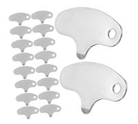 GALPADA 25 pièces Ouvre Noix Macadamia Portable Acier Inoxydable Décortiqueur et Outil Pratique pour Noix Facilement
